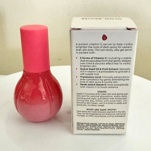 Glow Recipe Dark Spot Serum 30 ml Guava Vitamin C Brighten Even Tone Skin - Picture 3 of 16